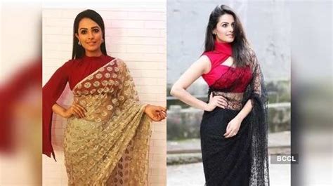 TV actresses who look sizzling hot in stylish sarees